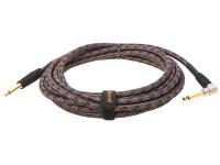 <b>Roland RIC-G5A GOLD Series Cabo Audio Instrumento Jack reto/angulado mono 1.5 metros comprimento Revestimento em Malha Garantia Vitalícia</b> <b>Roland RIC-G5A GOLD Series Cabo Audio Instrumento Jack reto/angulado mono 1.5 metros comprimento Revestimento em Malha Garantia Vitalícia</b>